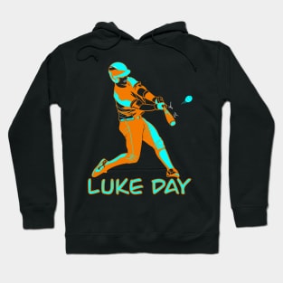 LUKE DAY RETRO BASEBALL PLAYER Hoodie